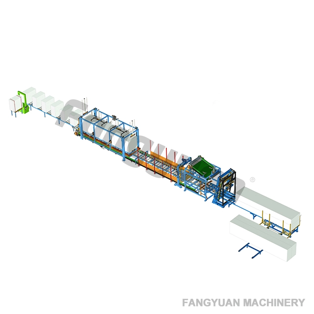  Customizable Horizontal Fully Automatic Polystyrene Hotwire EPS Foam Cutting Machine – Continuous Cutting Line